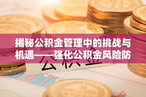 阿克陶揭秘公积金管理中的挑战与机遇——强化公积金风险防控的多维策略