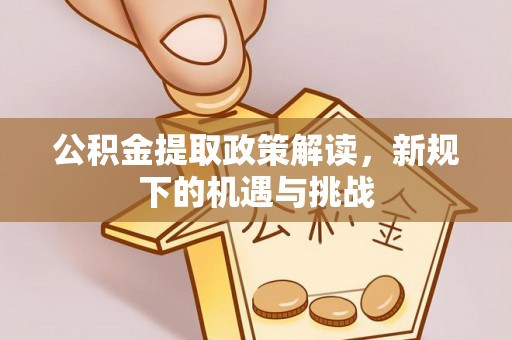 阿克陶公积金提取政策解读，新规下的机遇与挑战