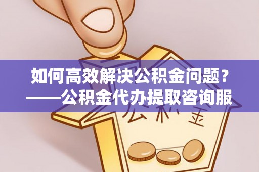 阿克陶如何高效解决公积金问题？——公积金代办提取咨询服务指南