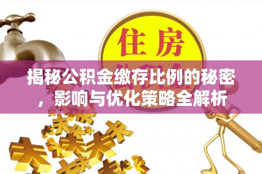 阿克陶揭秘公积金缴存比例的秘密，影响与优化策略全解析