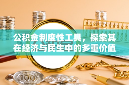 阿克陶公积金制度性工具，探索其在经济与民生中的多重价值