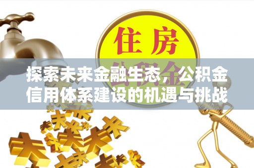 阿克陶探索未来金融生态，公积金信用体系建设的机遇与挑战